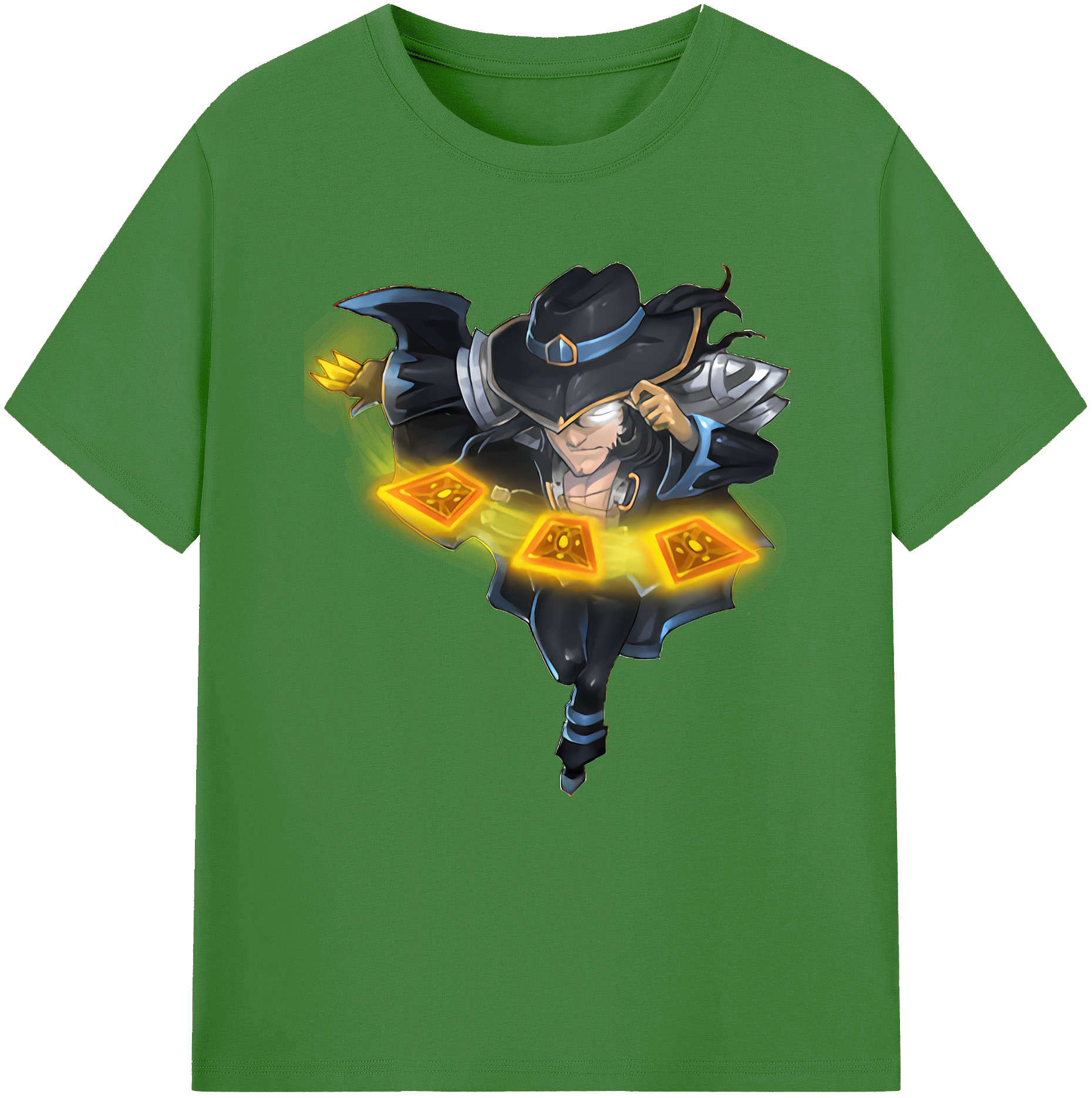 （画像用） リーグ・オブ・レジェンド League of Legends LOL レディースカジュアルプリントTシャツ（綿100％）